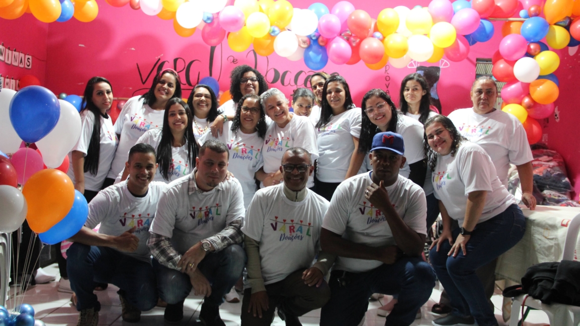 Voluntários que fazem a diferença