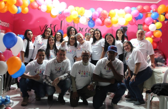 Voluntários que fazem a diferença